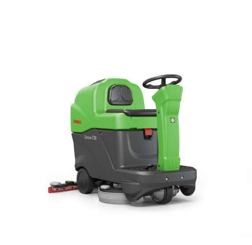 Dibo schrobzuigmachine CT80-BT70 (incl. lader en chemie-dosering, incl.4 batterijen)