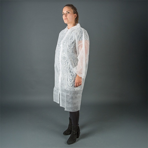 Veste visiteur PP « velcro » 20 g 1 x 50 pièces