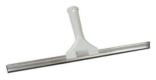 Plastic/aluminum window wiper