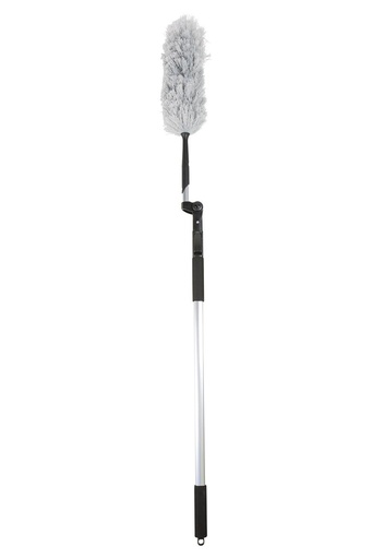 [03740] Feather duster with telescopic handle 92-162cm